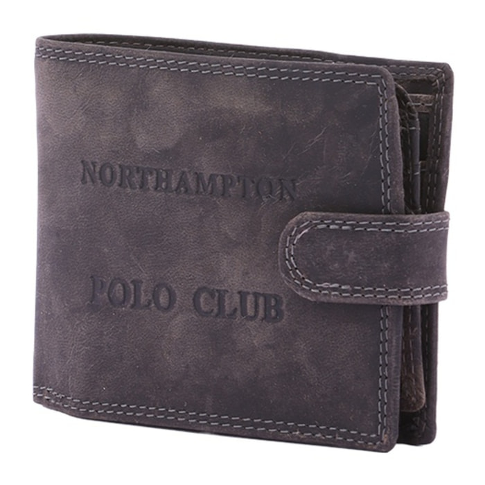 Portafoglio uomo vera pelle - Modello False - Casual - 10.0 x 12.5 x 3.0 cm