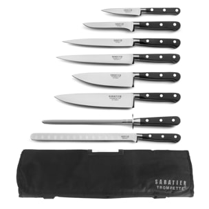 Origin - Estuche hotelero para 8 cuchillos de cocina