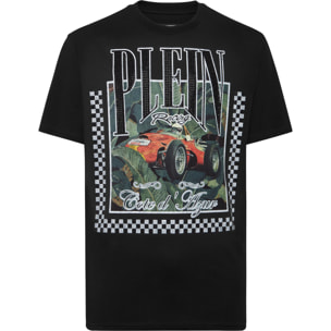 PHILIPP PLEIN Camiseta de cuello redondo RACING