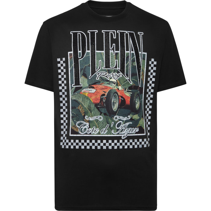 PHILIPP PLEIN Camiseta de cuello redondo RACING