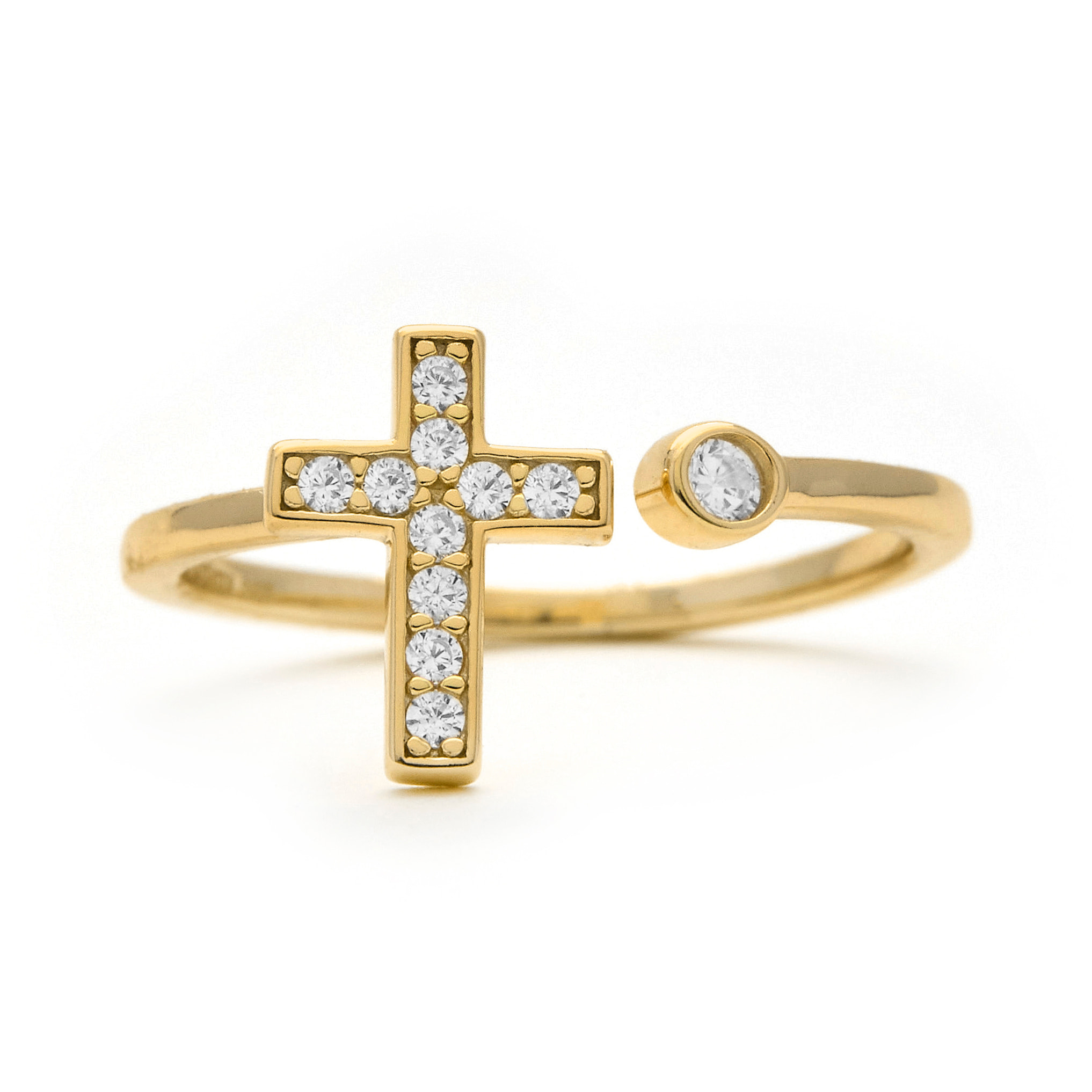 Anillo Dracka acabado oro amarillo 18k