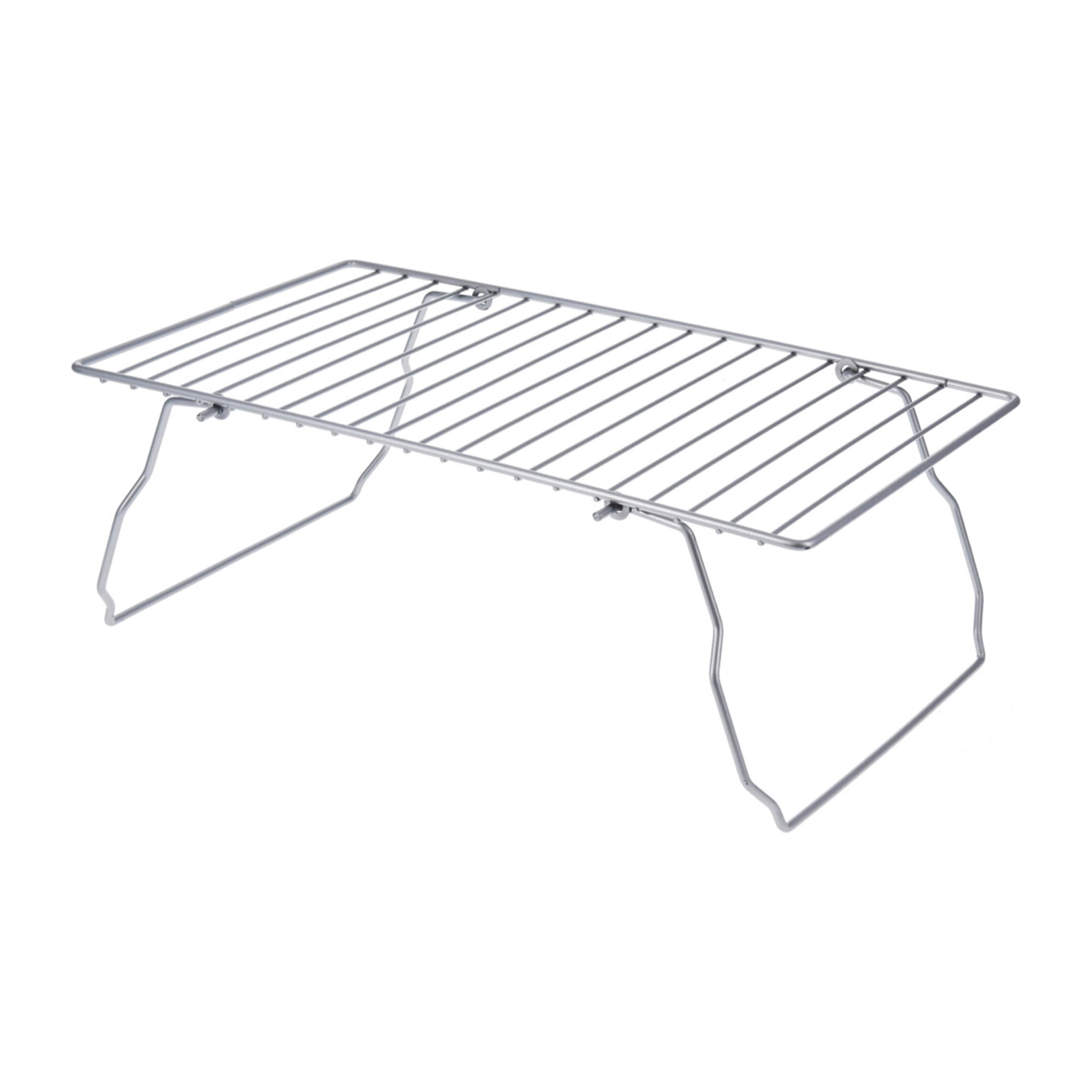 organizador de cocina en recubrimiento de polvo gris 37x22,5x13,5cm