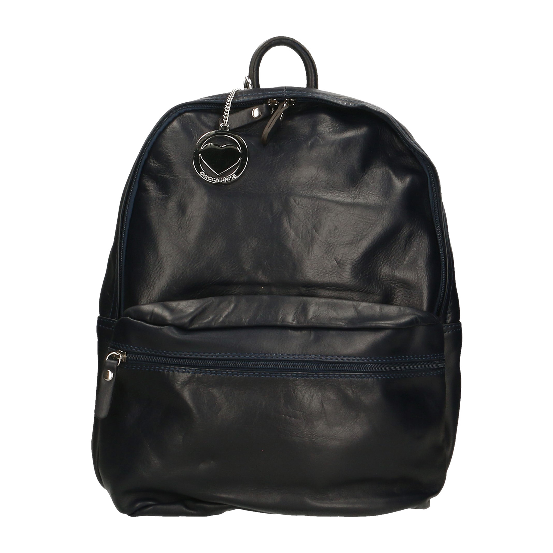 Chicca Borse Borsa Zaino Blu