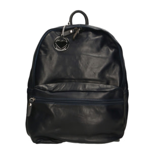 Chicca Borse Borsa Zaino Blu