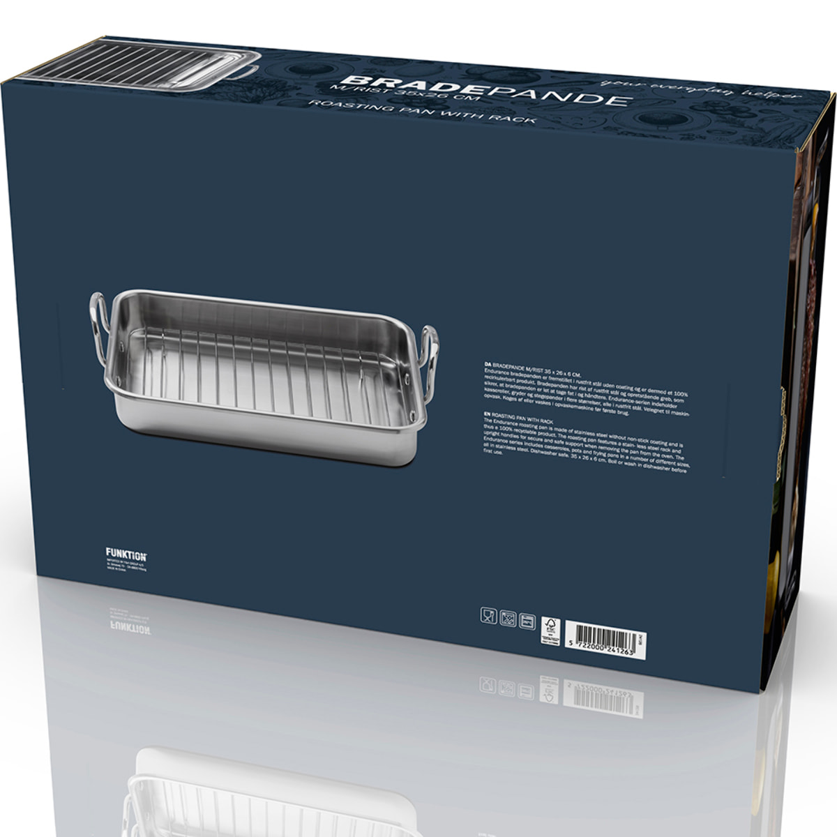 Lèchefrite avec grille Endurance