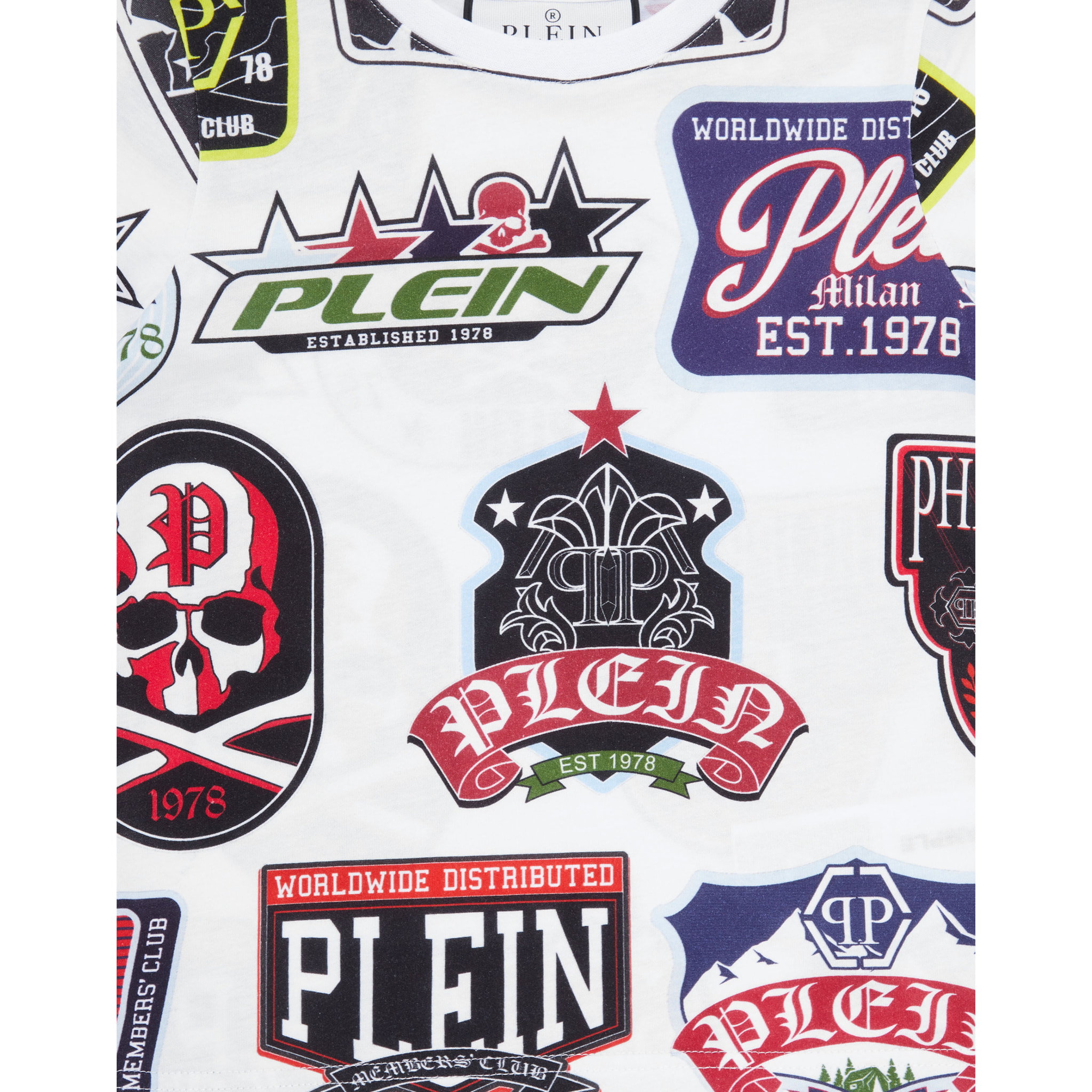 PHILIPP PLEIN T-Shirt Round Neck Ss