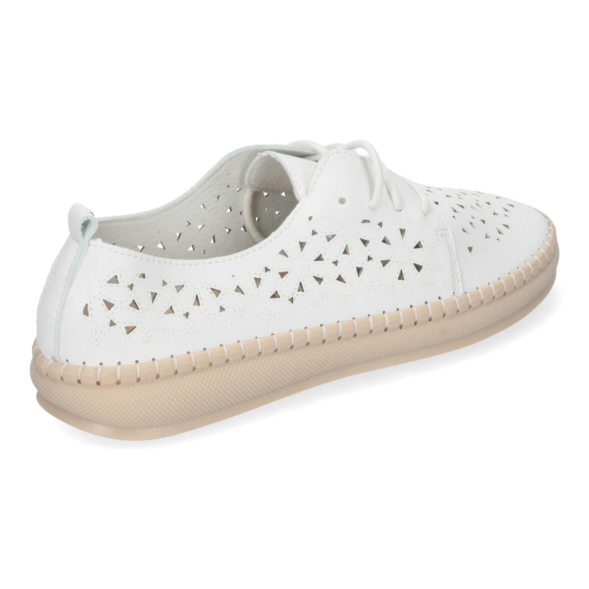 Zapato Casual De Mujer Estilo Oxford, Diseño Calado