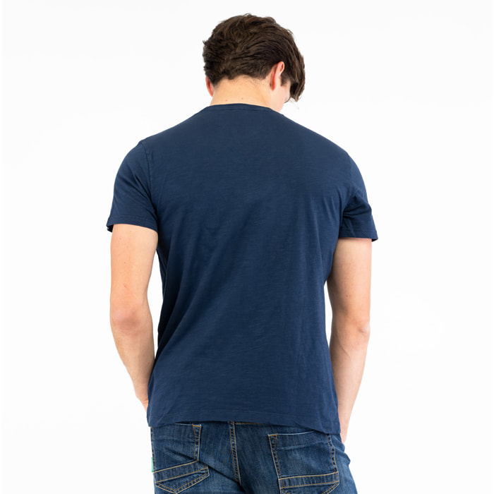 BIKKEMBERGS t-shirt uomo dress blue