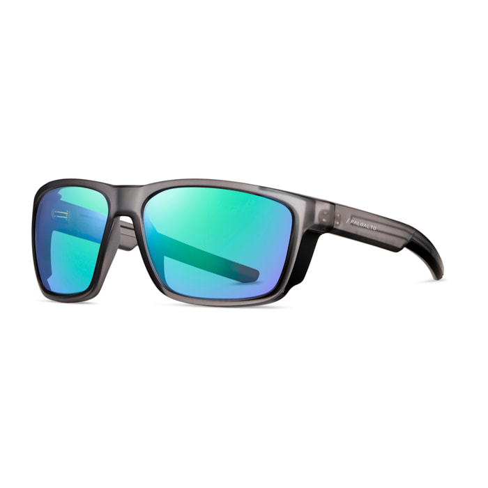 Gafas de sol PALO ALTO KITESURF - Gris mate / Polarizada revo azules