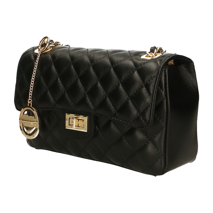 Chicca Borse Borsa a Spalla Nero