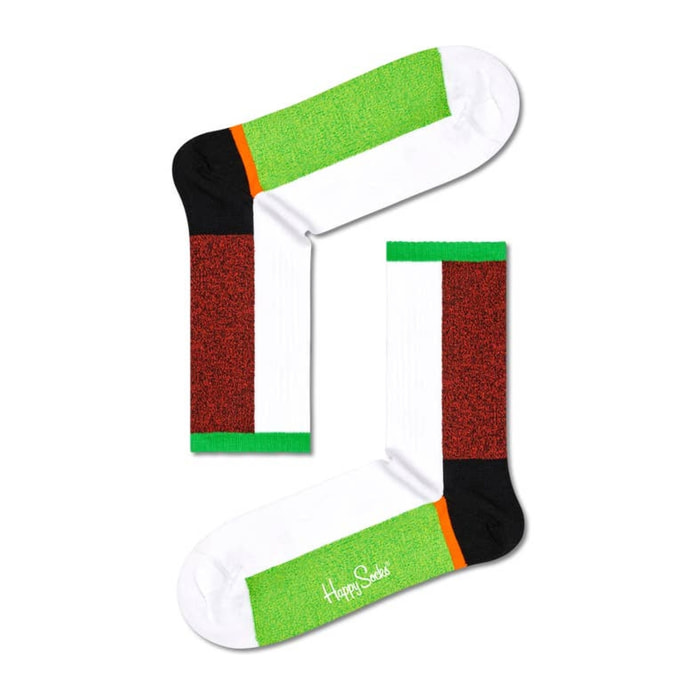 Calcetines blocked fields 3/4 crew Happysocks