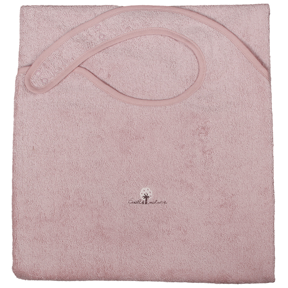 Tablier de bain éponge 70x100 cm Coton bio-Rose