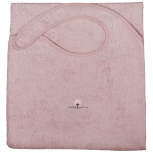 Tablier de bain éponge 70x100 cm Coton bio-Rose