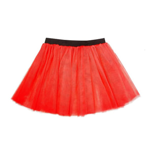 Tutu Rosso Accessorio per Travestimento Donna Taglia unica