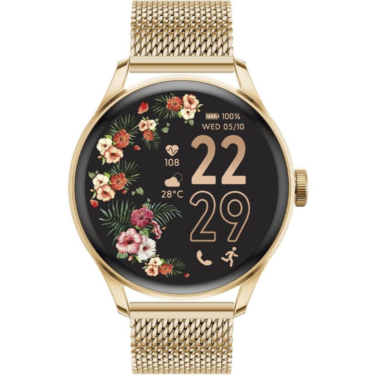 Montre connectée ICEWATCH Ice Smart 2.0 Or Bracelet Millanais 1.2