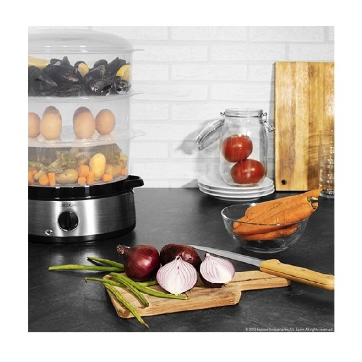 Cecotec Cuit-vapeur Vapovita 3000 Inox