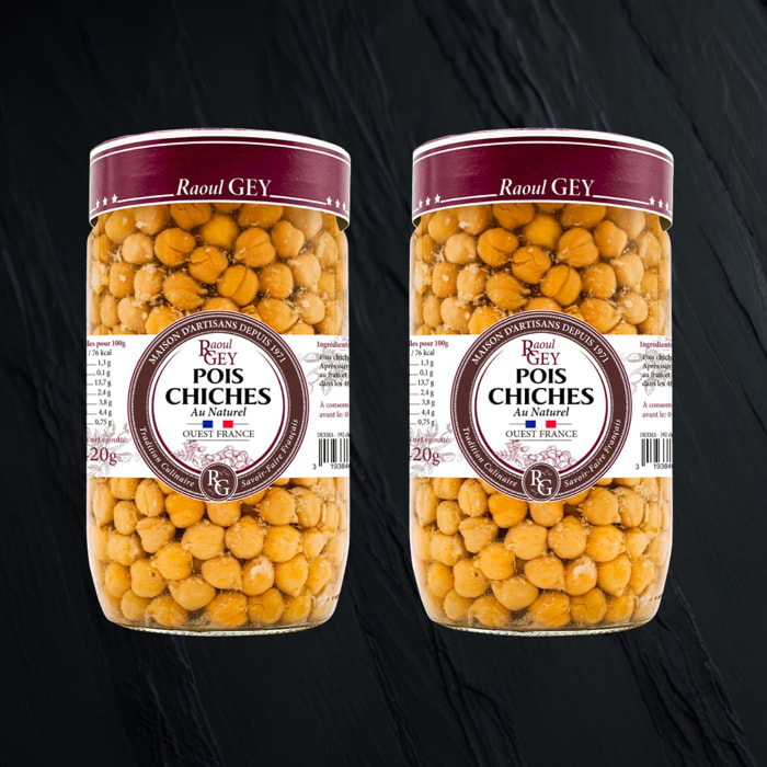2 x Pois Chiches - 2x72cl - France - Raoul Gey