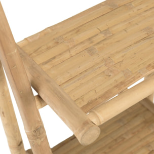 VITAL - Etagère pliante 3 niveaux en bambou