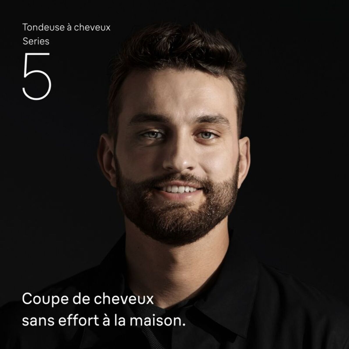 Tondeuse cheveux BRAUN HC5530, molette réglable, 17 hauteurs de coupe, précision 3 mm, autonomie 50 mn