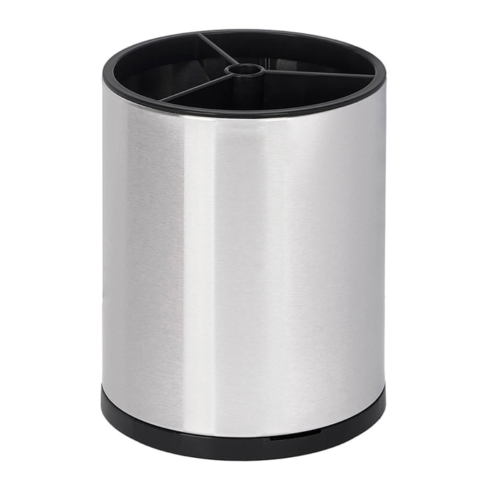 Portautensili in acciaio rotante. 20,5cm