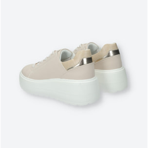 Sneakers Donna Tata Italia Beige