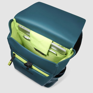 Piquadro Zaino porta pc e iPad® resistente all'acqua con protezioni antiurto e RFID