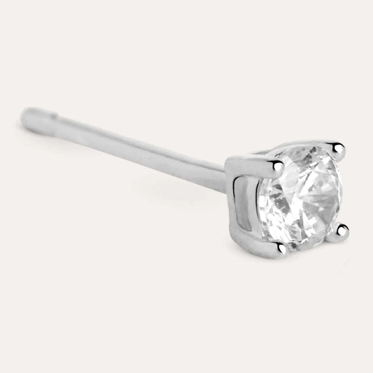 Pendiente Suelto Mini Spark Plata