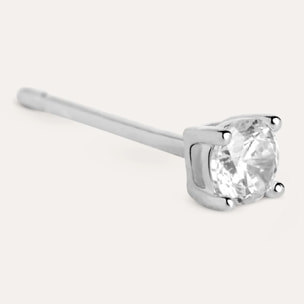 Pendiente Suelto Mini Spark Plata