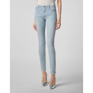 PHILIPP PLEIN Jegging de cintura alta