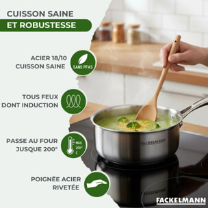 Casserole en inox 18/10 Triply Fackelmann Vita3