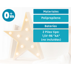 LÁMPARA ESTRELLA LED