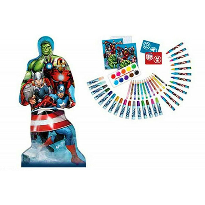 Valigetta coloring sagomata Avengers Lui Avengers Multicolor