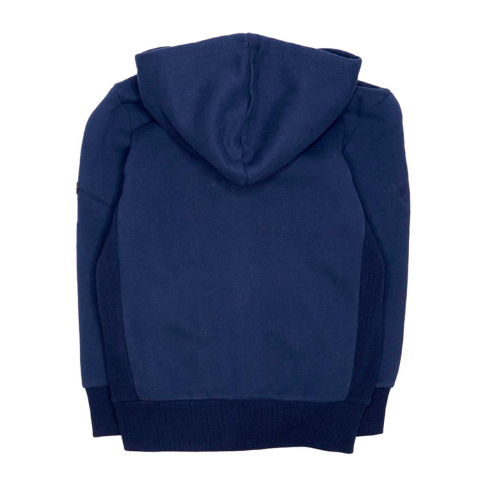 Felpa pesante con cappuccio e zip da bambino Heavy Basic