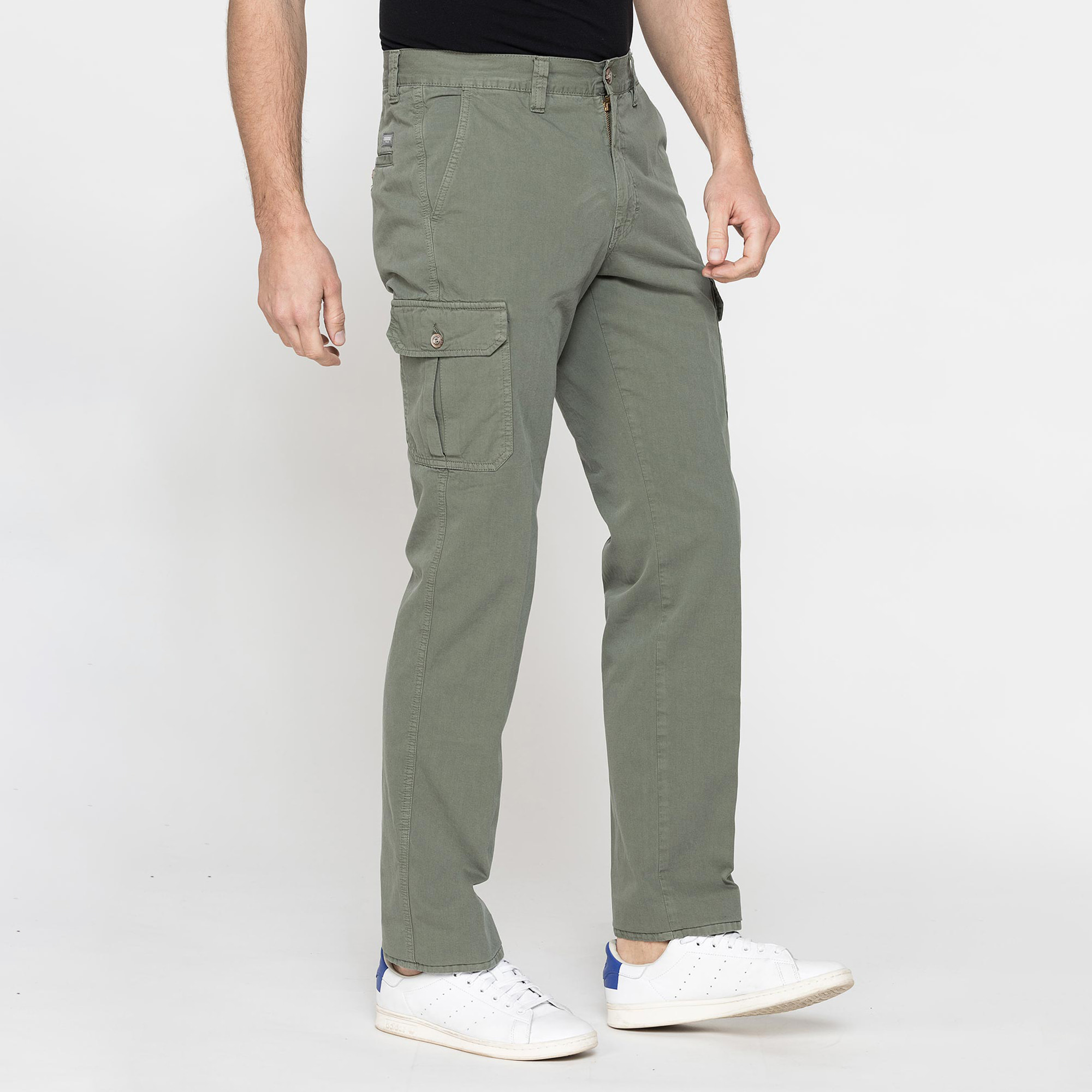 PANTALONE TASCONATO MOD. 619 IN GABARDINA LEGGERA