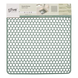 Fond d'évier Sileo gris