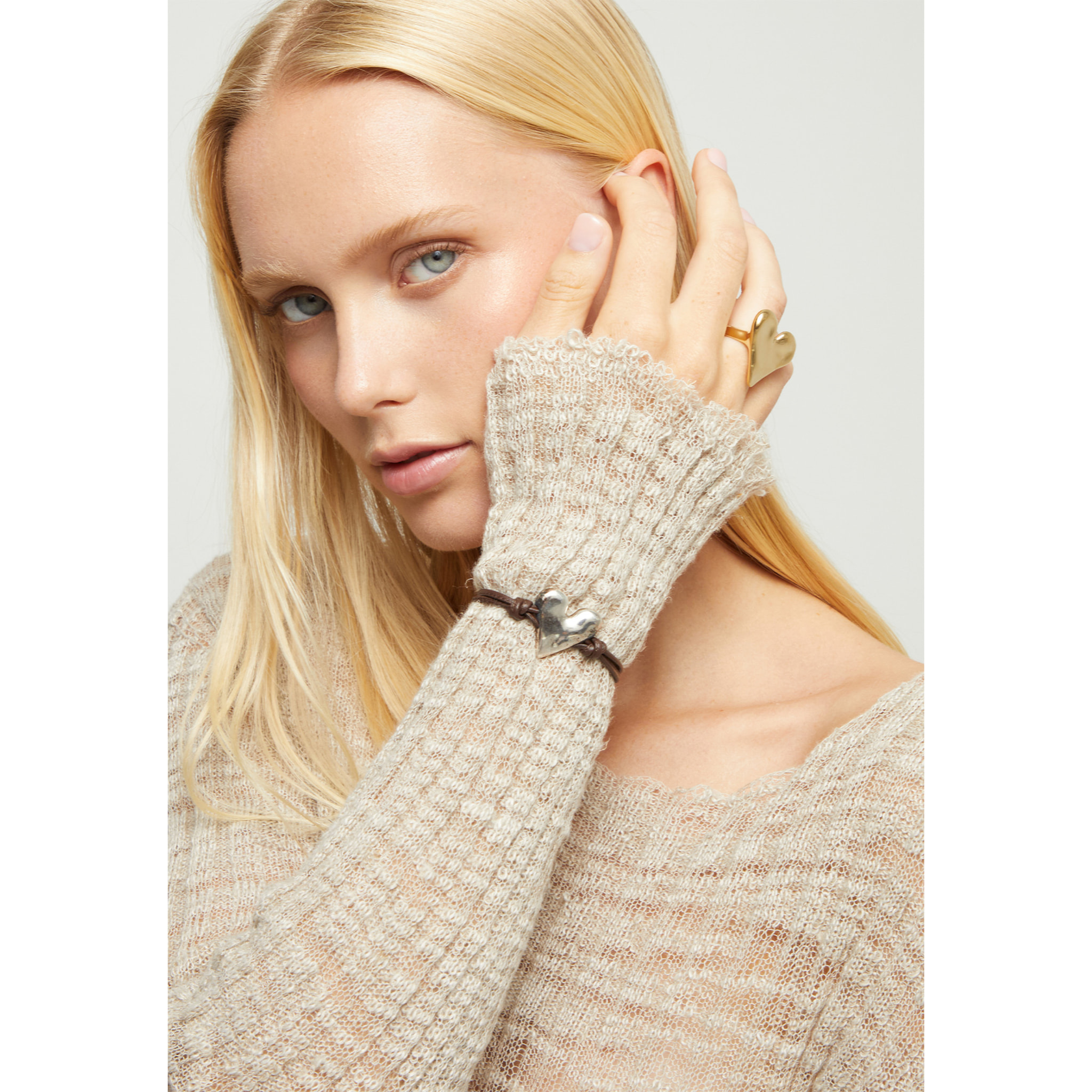 Pulsera PÁLPITO PLATEADO L