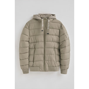 Chaqueta Comet color piedra con logo Polo Club