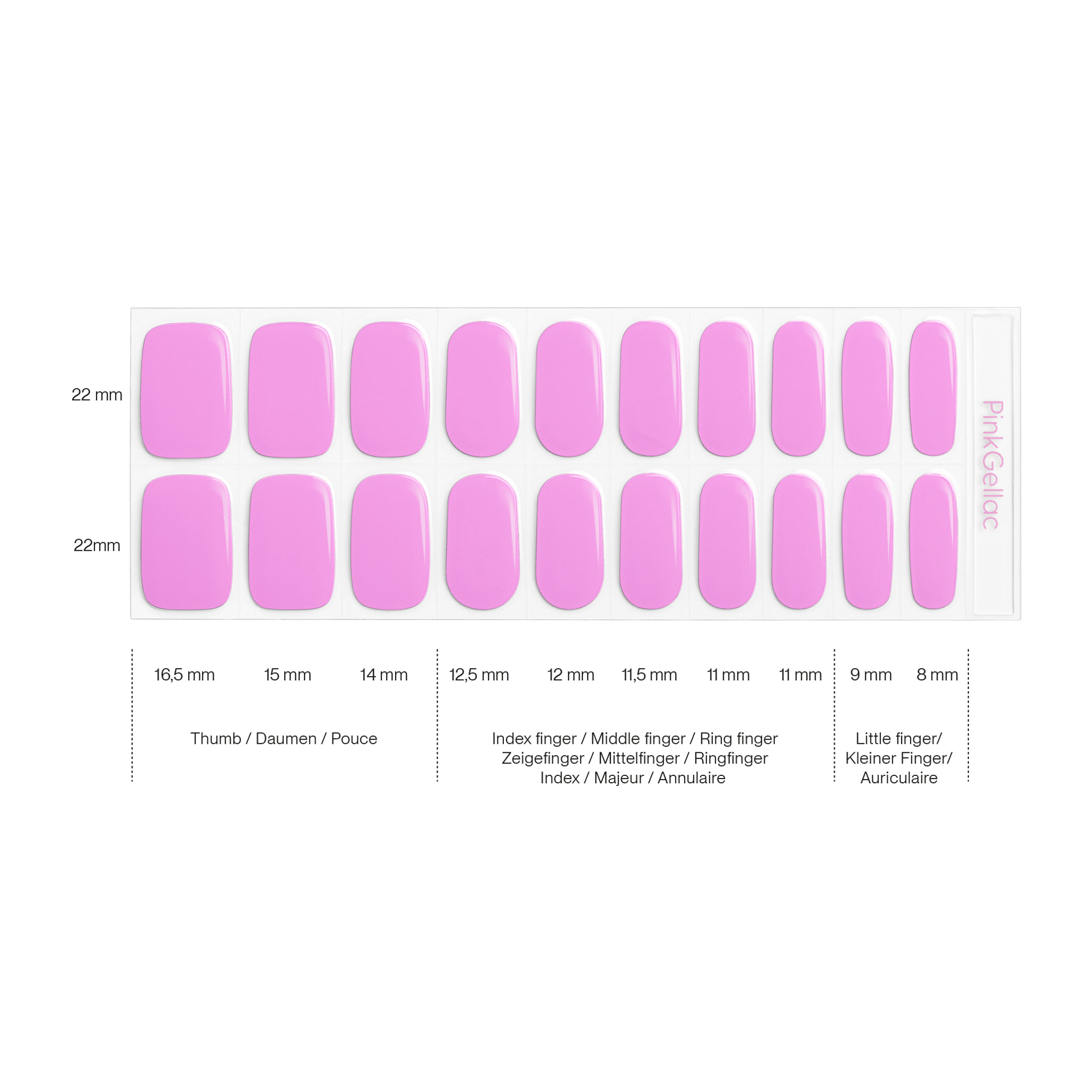 Stickers gel - 0029 Sweet Lilac