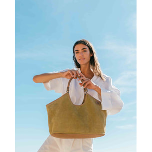 Bolso de hombro BIBA Latah de piel