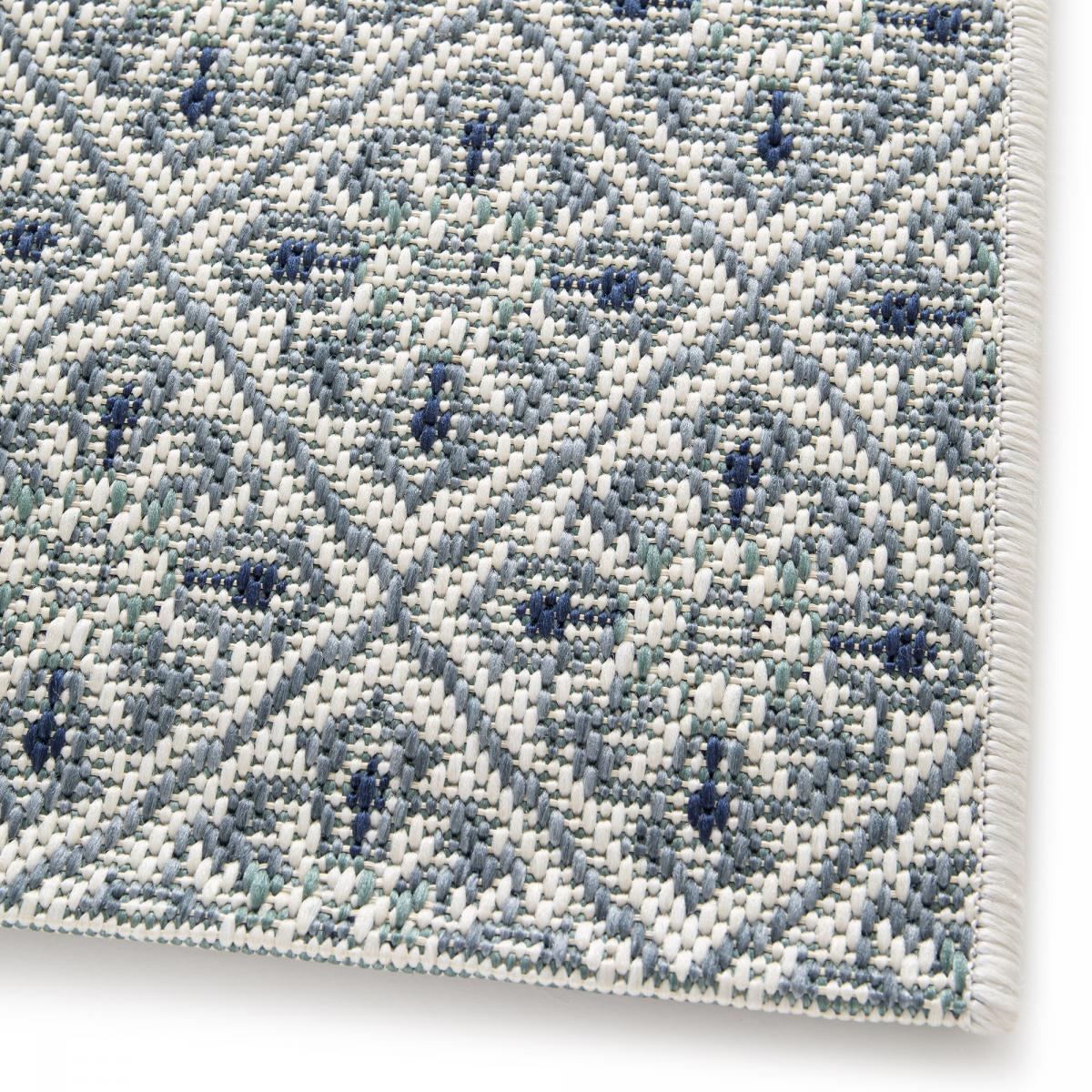 Tapis extérieur tissé kilim rectangle NIFU