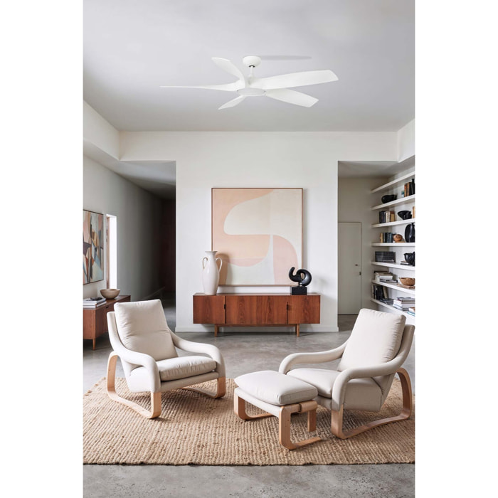 COCOS L LED Ventilatore a soffitto  bianco