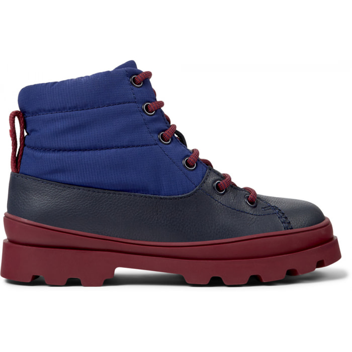 CAMPER Brutus - Botines Azul Infantil Unisex