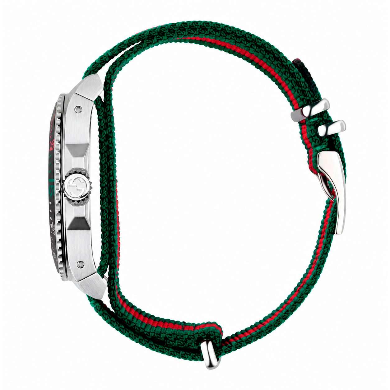 Reloj Gucci YA136209A Hombre Analogico Cuarzo con Correa de Nailon