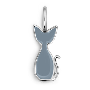 Charm Salem Gato Enamel Gris