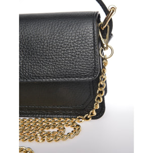 Borsa a spalla Anna Luchini Nero