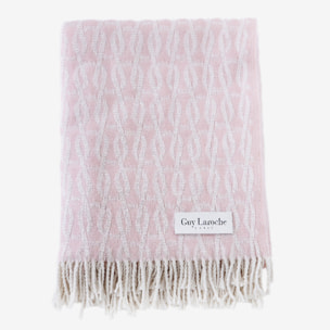 Plaid VIENNE rose 130x170 cm