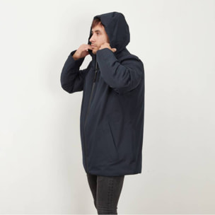 Abrigos Hombre de la marca GEOX  modelo M0421C T2552 M CLINTFORD MD PARKA AZUL