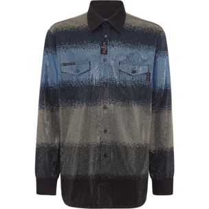 PHILIPP PLEIN Denim Shirt
