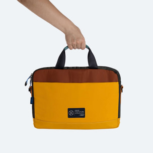 RECYCLED X WEAR BRIEFCASE BLOCKCOLOR