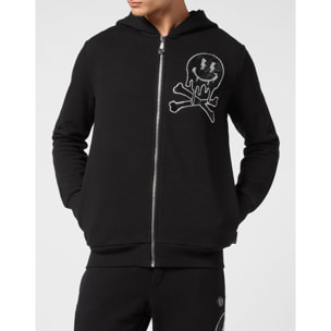 PHILIPP PLEIN Chándal: Sudadera con capucha y pantalón SKELETON